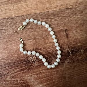 Real pearl bracelet